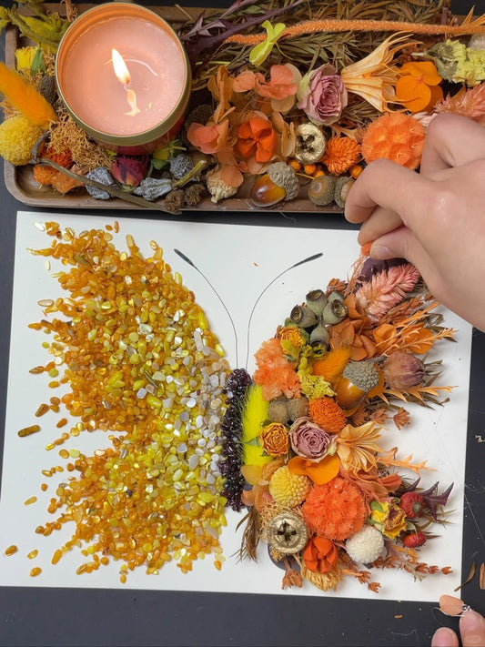 Crystal Flame Orange Material packs