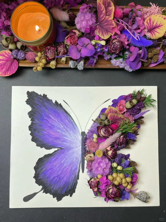 Crayon Purple Fairy Material Packs